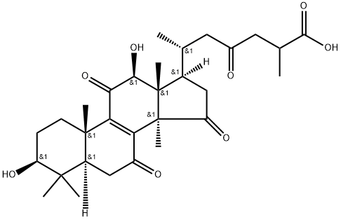 Ganoderic acid C6  Structure